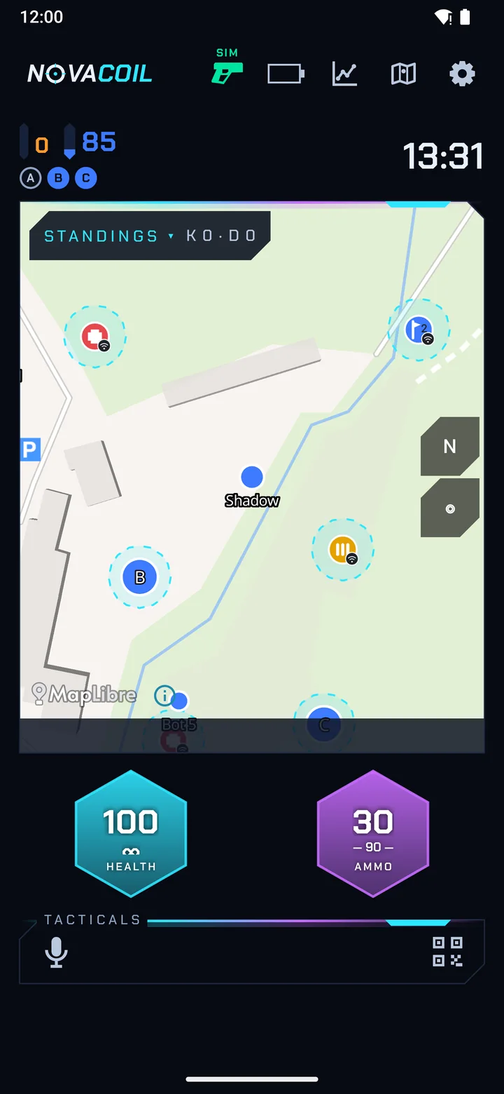 Player screen in the Plasma design